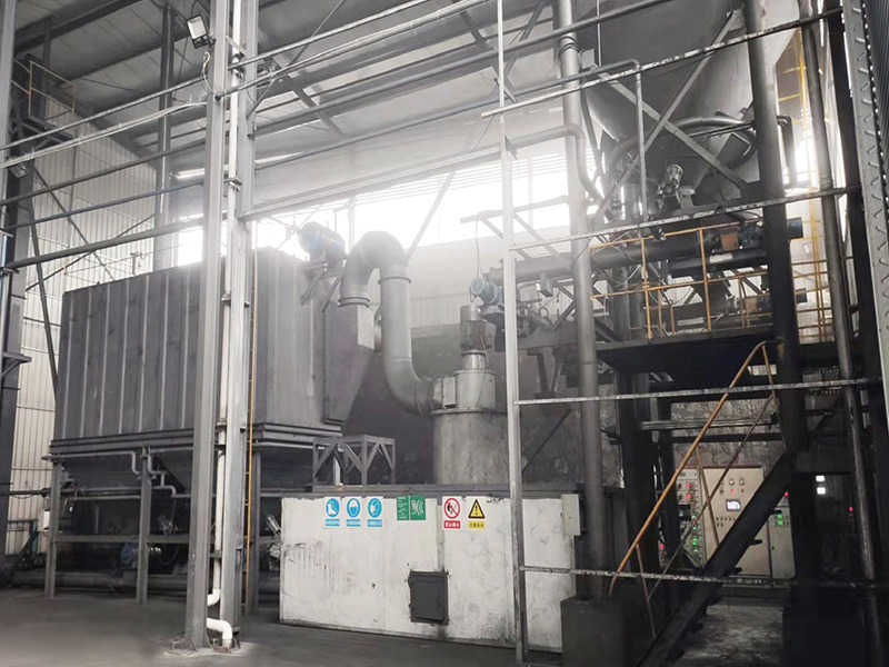 廣(guang)西大型(xing)石焦油(you)制粉現(xian)場
